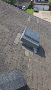 After Roof repair and maintenance