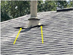 Furnace Vent Flashing Replacement